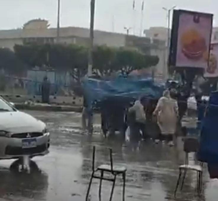 أمطار غزيرة بكفر الشيخ أمطار غزيرة بكفر الشيخ