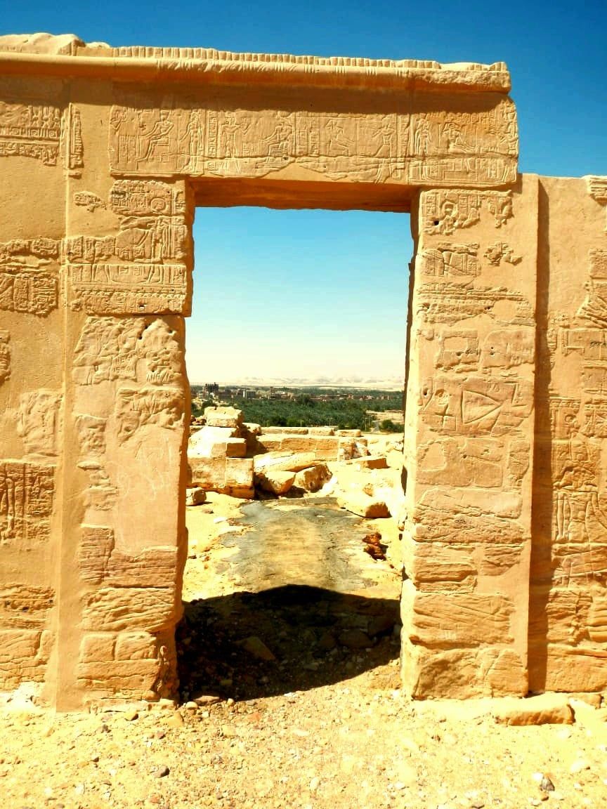 واجهة معبد الناضورة واجهة معبد الناضورة