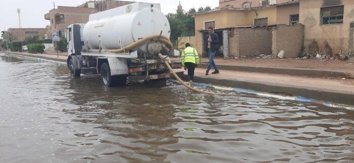 استعدادات قصوى بالبحر الأحمر.. تحرك عاجل لسحب مياه الأمطار برأس غارب استعدادات قصوى بالبحر الأحمر.. تحرك عاجل لسحب مياه الأمطار برأس غارب