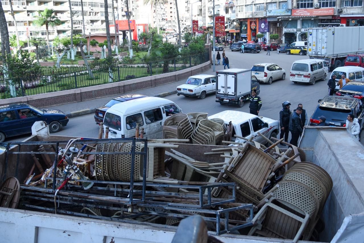 التعامل الحاسم مع كافة أشكال الإشغالات التعامل الحاسم مع كافة أشكال الإشغالات