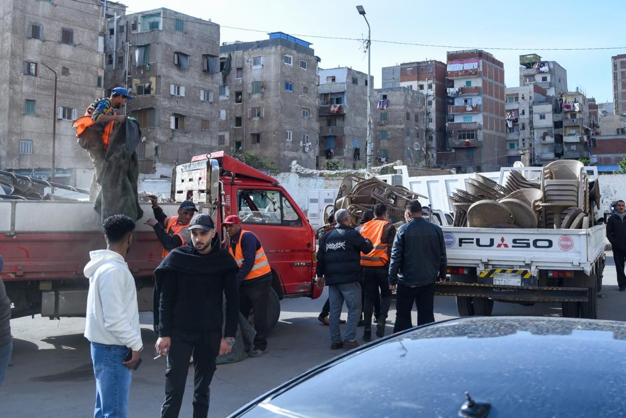 رفع الإشغالات وتحقيق الانضباط بالشارع رفع الإشغالات وتحقيق الانضباط بالشارع