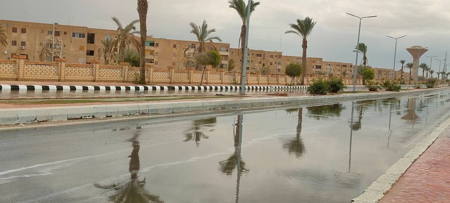 هطول أمطار شديدة بمدينة برأس سدر (3) هطول أمطار شديدة بمدينة برأس سدر (3)