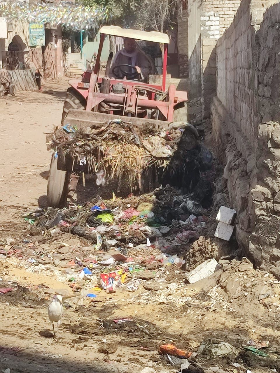 رفع تراكمات القمامة رفع تراكمات القمامة