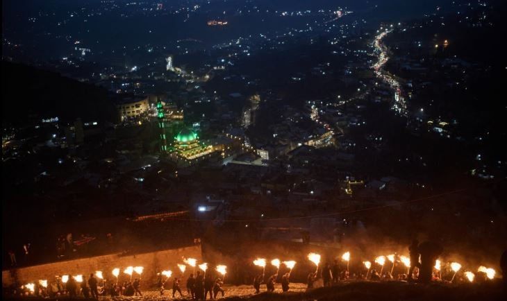 يحتفل الأكراد في شمال العراق بعيد النوروز، في صور فوتوغرافية (1) يحتفل الأكراد في شمال العراق بعيد النوروز، في صور فوتوغرافية (1)