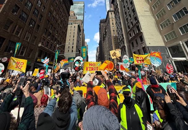 مظاهرات نيويورك مظاهرات نيويورك