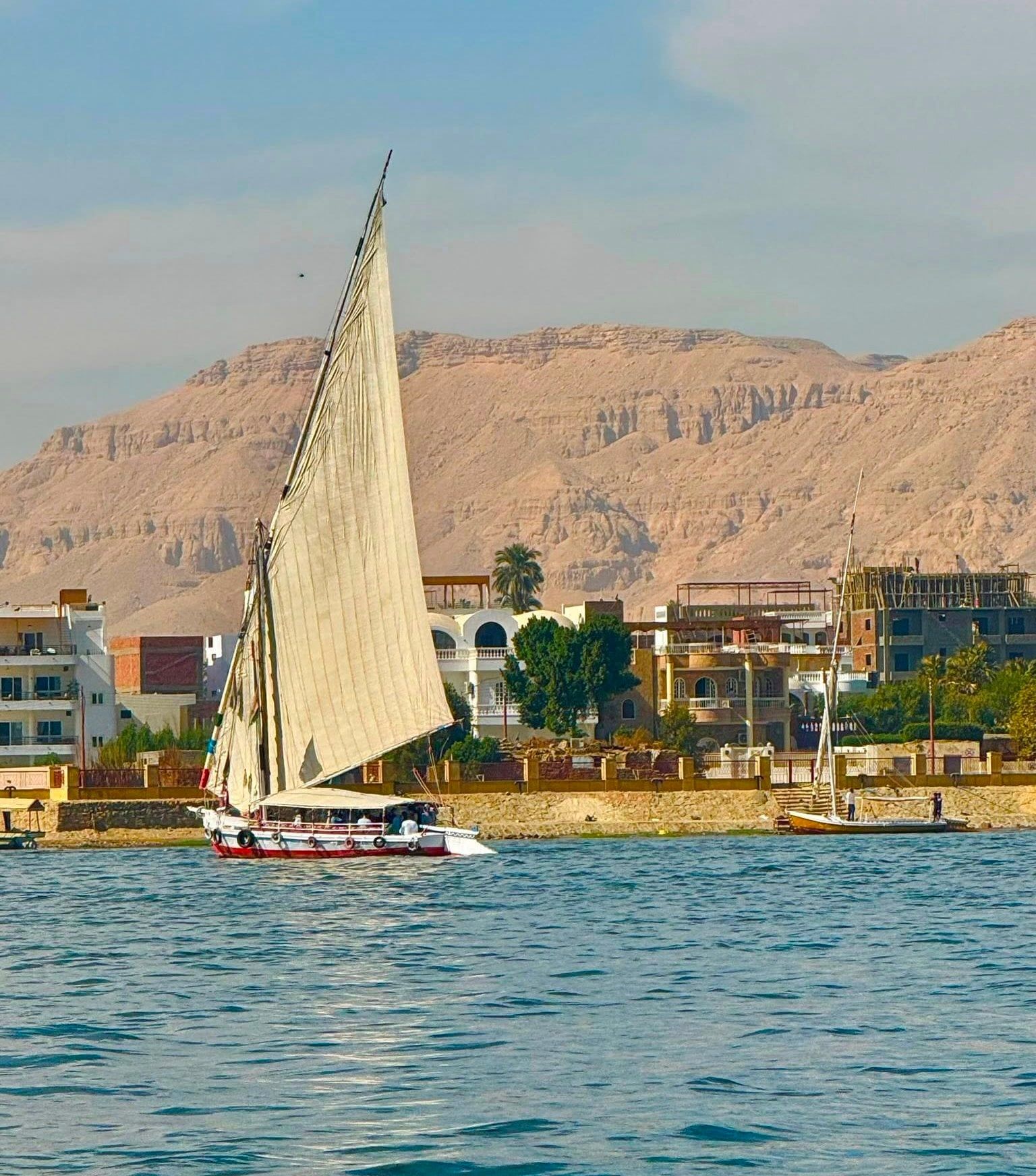 الرحلات النيلية تنشر البهجة في قلوب السائحين من حول العالم بالأقصر الرحلات النيلية تنشر البهجة في قلوب السائحين من حول العالم بالأقصر