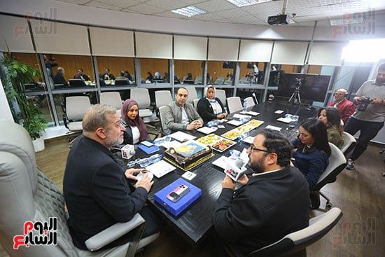 ندوة الفنان شريف منير باليوم السابع ندوة الفنان شريف منير باليوم السابع