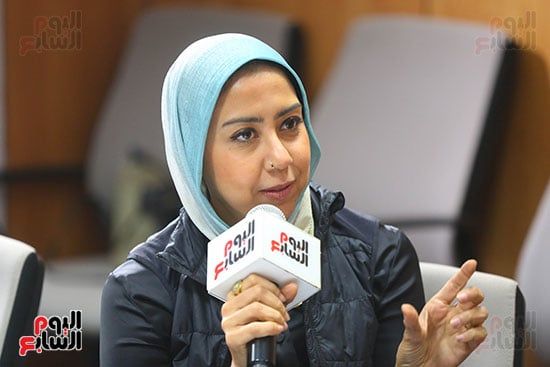 الزميلة شيماء منصور الزميلة شيماء منصور