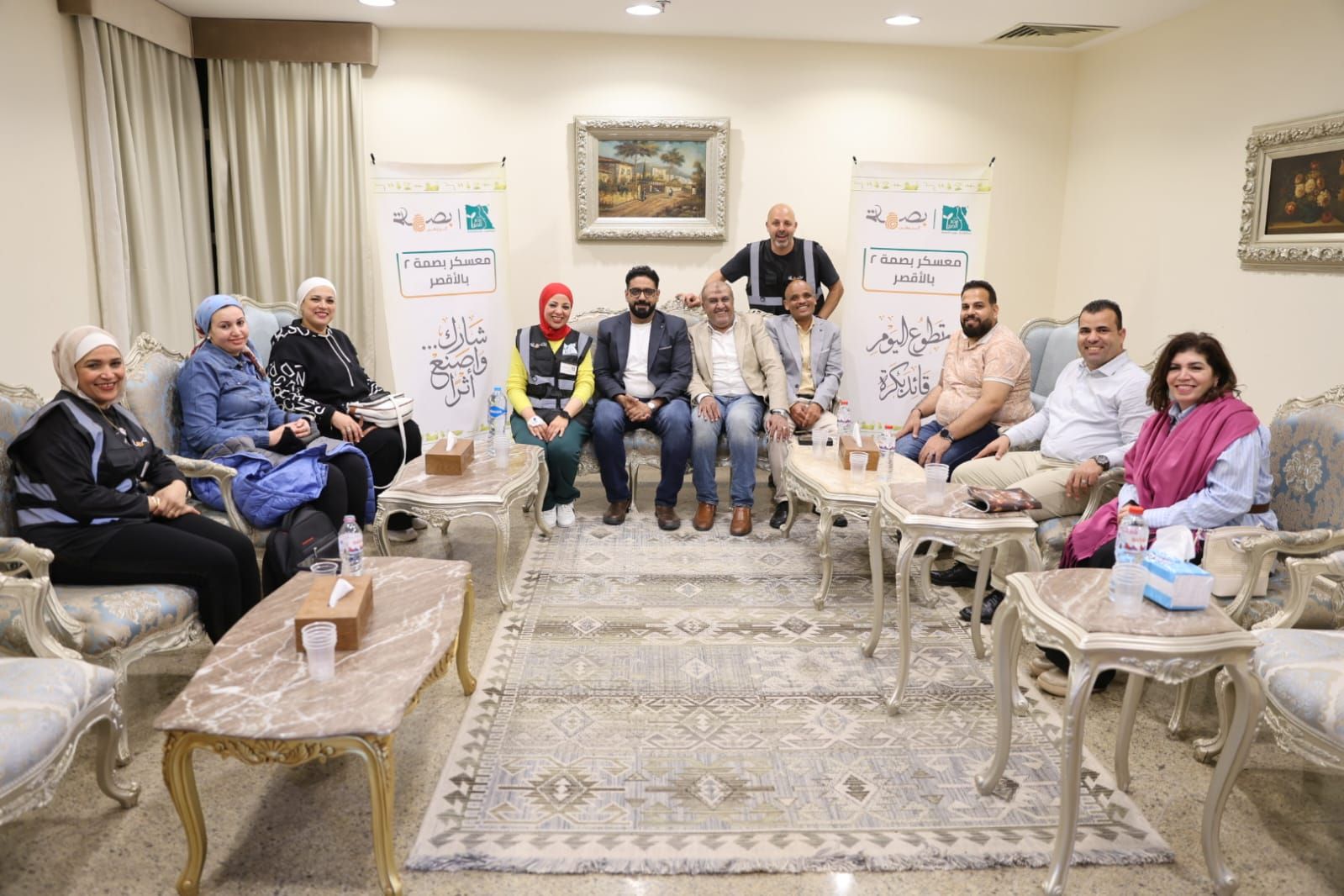 مصر الخير تطلق معسكر بصمة 2 لإعداد القادة لشباب المحافظات (2) مصر الخير تطلق معسكر بصمة 2 لإعداد القادة لشباب المحافظات (2)