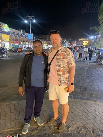 الوزير-مع-محرر-اليوم-السابع- الوزير-مع-محرر-اليوم-السابع-