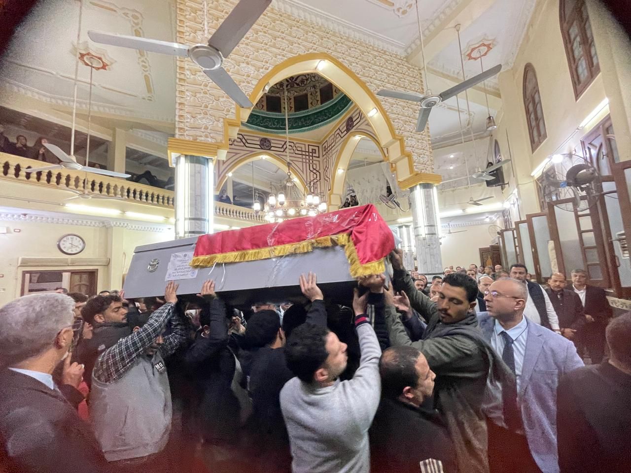 جثمان المهندس حسام صادق جثمان المهندس حسام صادق