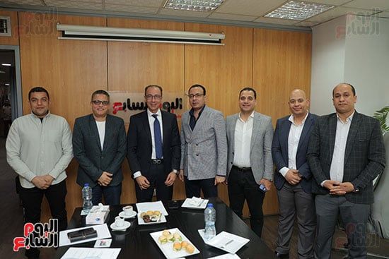 الدكتور شريف باشا فى ضيافة اليوم السابع الدكتور شريف باشا فى ضيافة اليوم السابع