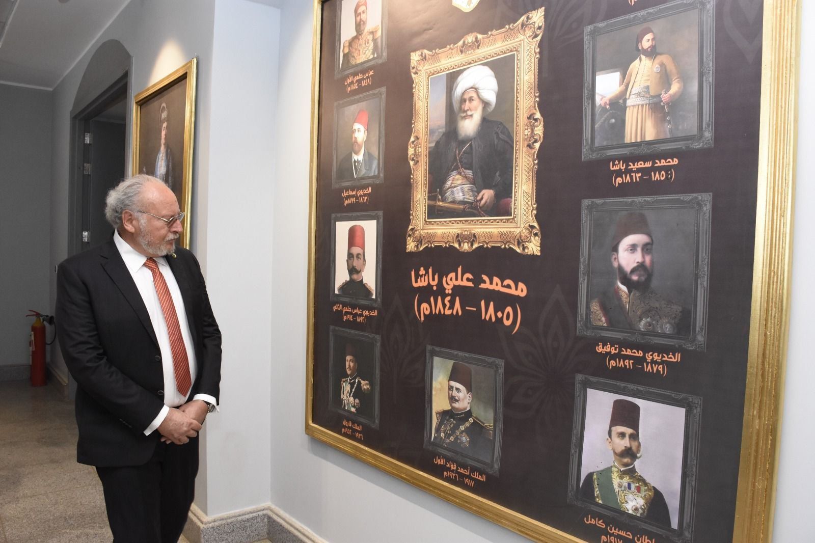 جامعة عين شمس تستقبل الملك أحمد فؤاد الثاني في زيارة تاريخية لقصر الزعفران جامعة عين شمس تستقبل الملك أحمد فؤاد الثاني في زيارة تاريخية لقصر الزعفران