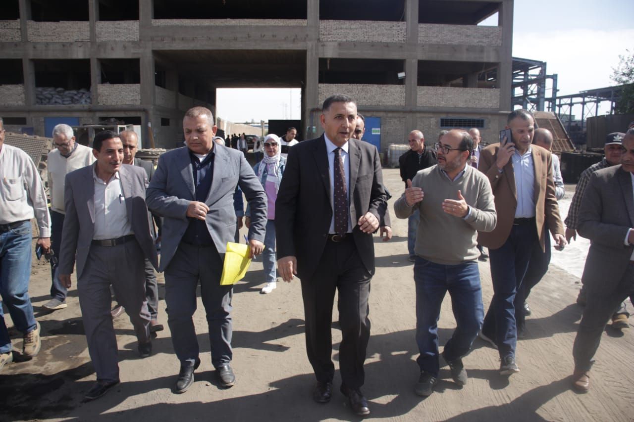 أثناء الجولة بالخانكة أثناء الجولة بالخانكة