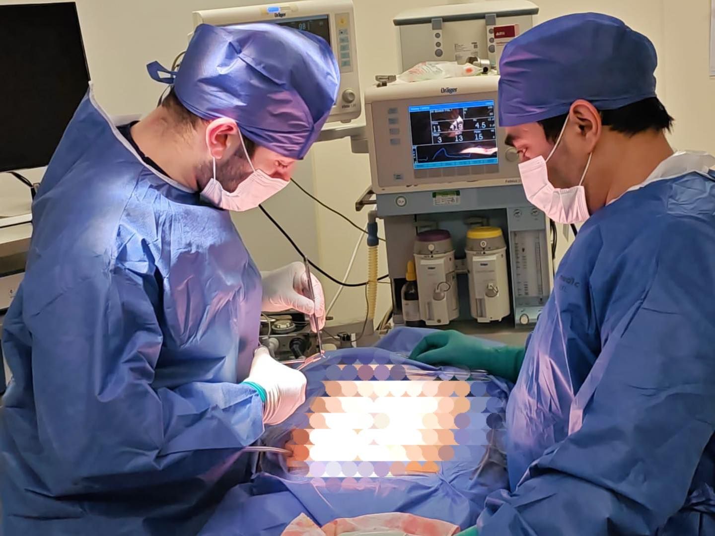 خلال اجراء العملية خلال اجراء العملية