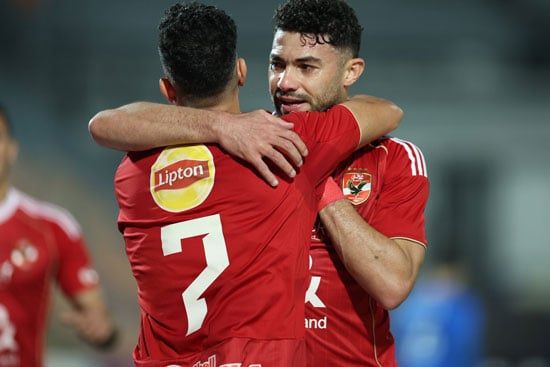 احتفال ياسر إبراهيم وتريزيجيه احتفال ياسر إبراهيم وتريزيجيه