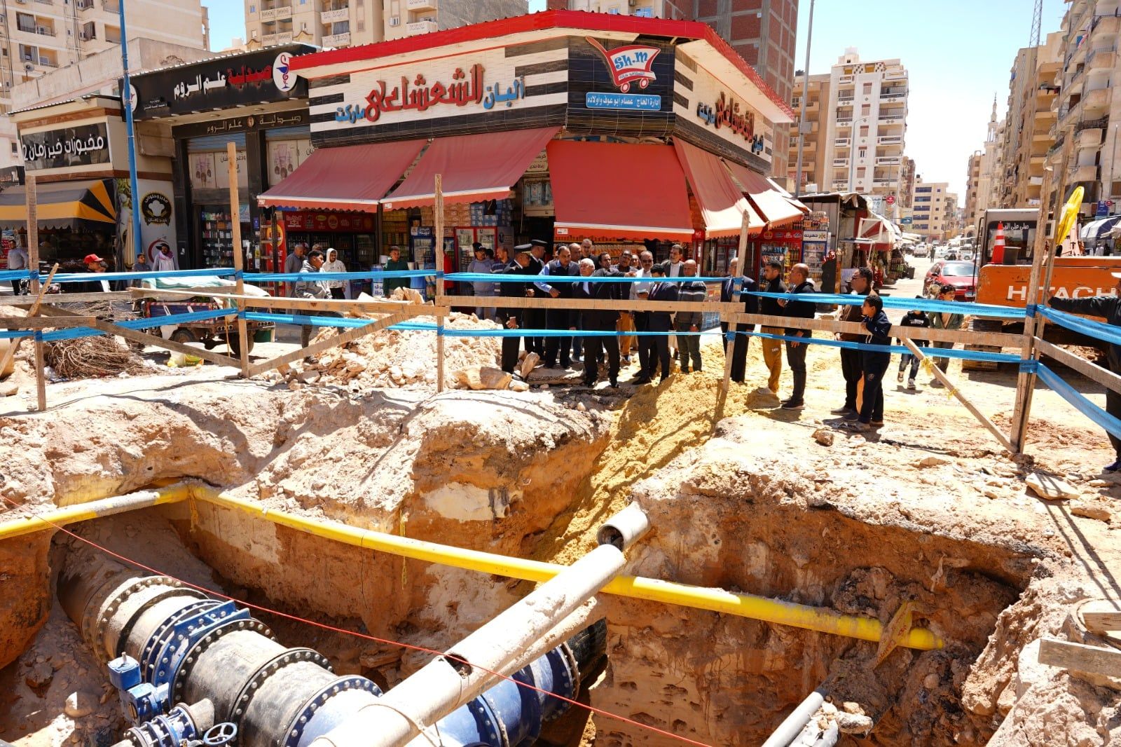 محافظ مطروح يتابع اعمال توسعة شبكات المياه محافظ مطروح يتابع اعمال توسعة شبكات المياه