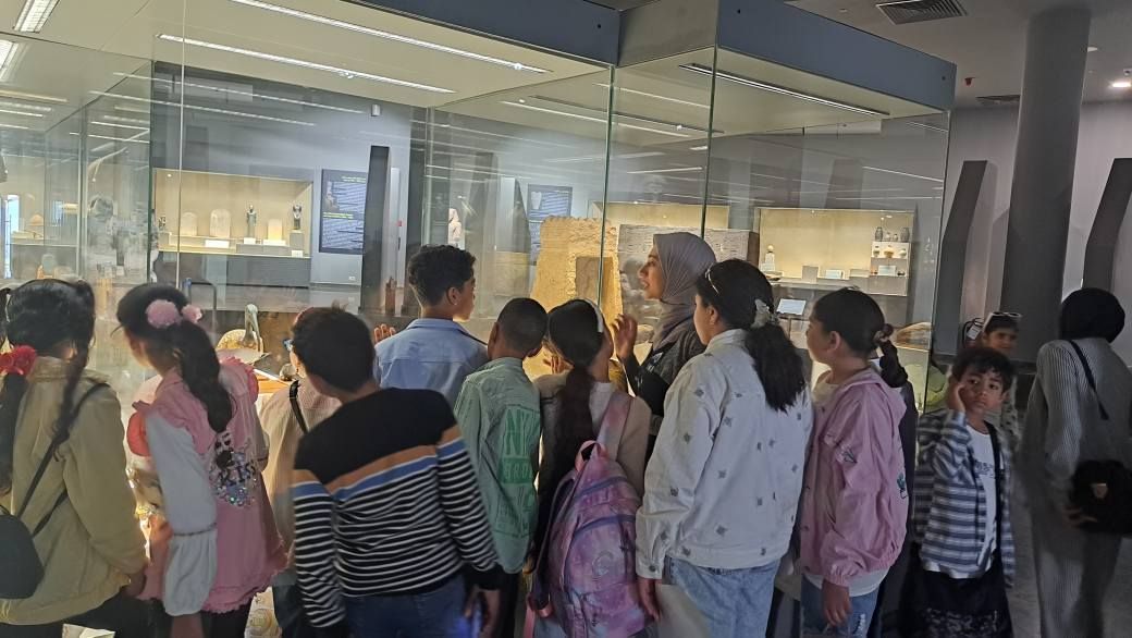 تعدد زيارات طلاب المدارس للمتحف تعدد زيارات طلاب المدارس للمتحف