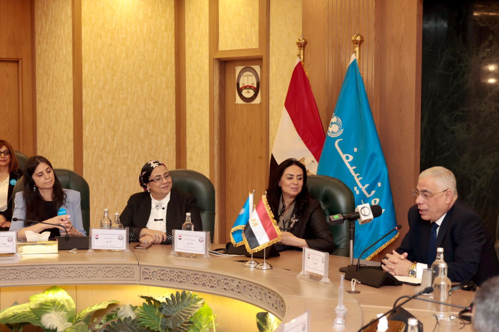 وزيرة التضامن تشهد افتتاح وزيرة التضامن تشهد افتتاح