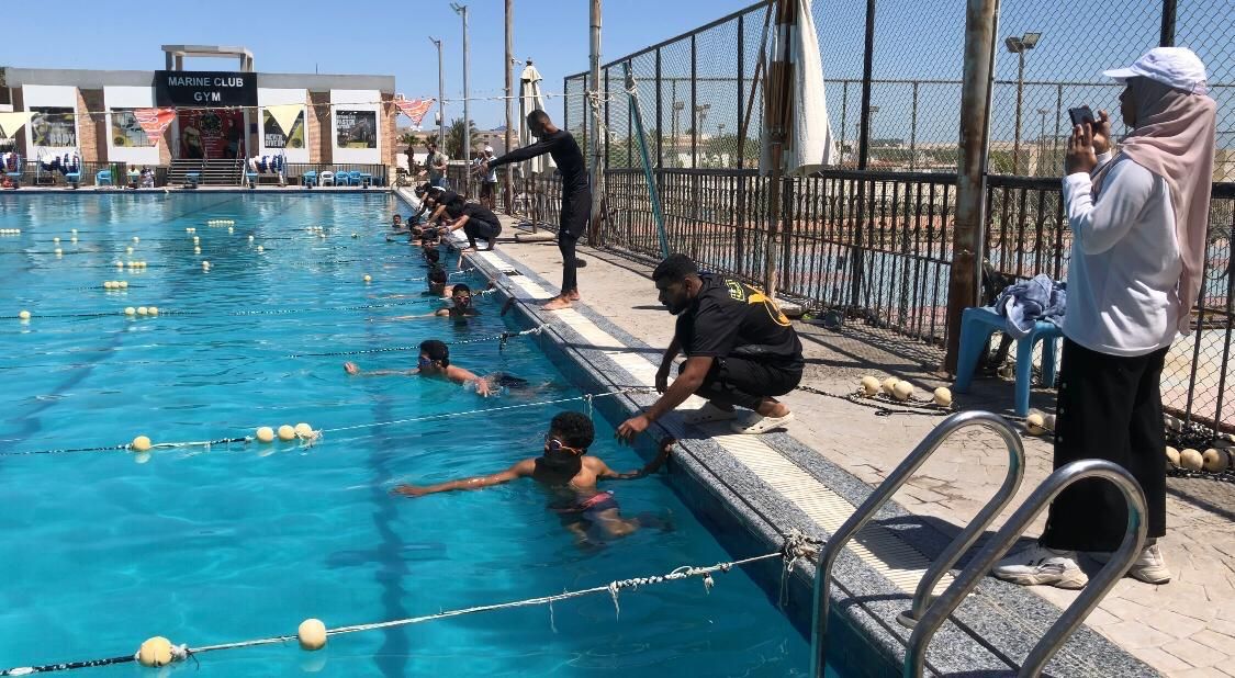 السباحة فى بطولة التوحد، السباحة فى بطولة التوحد،