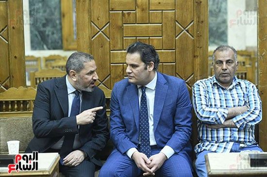 الكاتب الصحفى محى سعيد والكاتب الصحفى محمود سعد الدين والإعلامى عبد الناصر زيدان الكاتب الصحفى محى سعيد والكاتب الصحفى محمود سعد الدين والإعلامى عبد الناصر زيدان