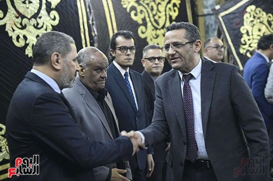 البلشي في عزاء والد الزميلة همت سلامة البلشي في عزاء والد الزميلة همت سلامة