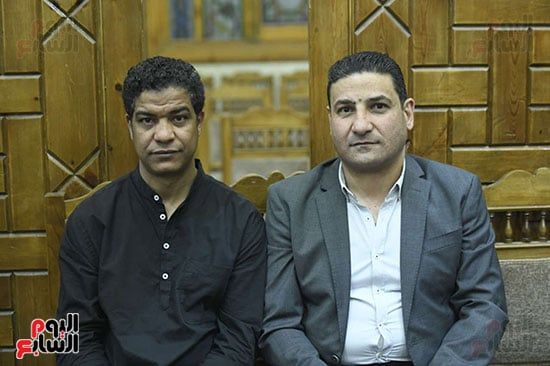الزملاء يوسف أيوب ومحمد الجالى الزملاء يوسف أيوب ومحمد الجالى