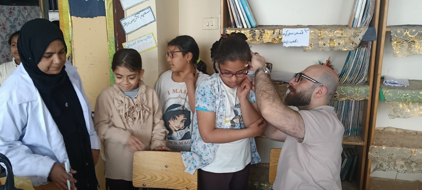 خلال فعاليات القافلة الطبية خلال فعاليات القافلة الطبية