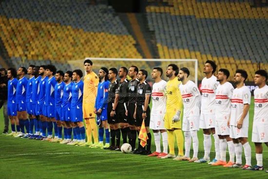 بداية المباراة الزمالك وسموحة بداية المباراة الزمالك وسموحة