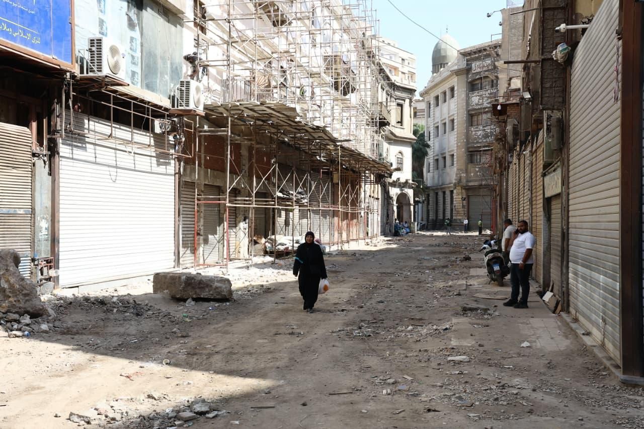 وزيرة التنمية المحلية والبيئة ومحافظ القاهرة يتفقدا أعمال تطوير المرحلة الثانية من سوق العتبة (3) وزيرة التنمية المحلية والبيئة ومحافظ القاهرة يتفقدا أعمال تطوير المرحلة الثانية من سوق العتبة (3)