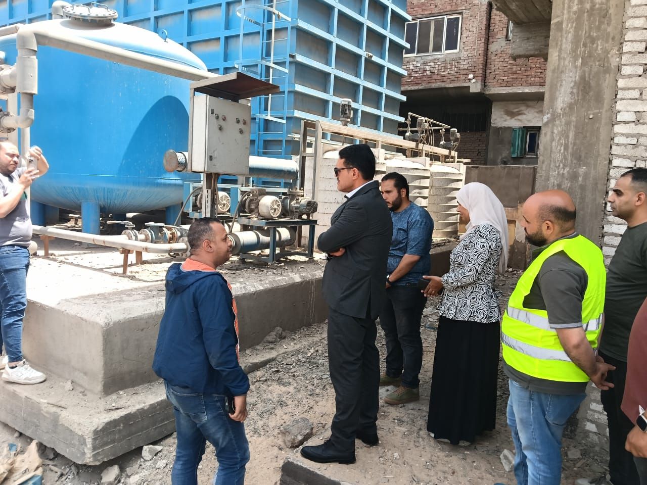 خلال الجولة خلال الجولة