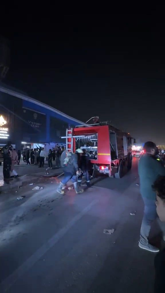 جانب من موقع الحادث (4) جانب من موقع الحادث (4)