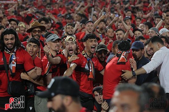 فرحة جماهير أتحاد العاصمة فرحة جماهير أتحاد العاصمة