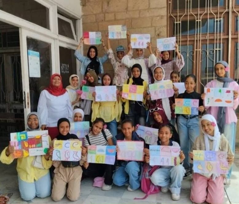 ورشة فنية بعنوان تعليم اللغة المصرية القديمة باليوم العالمى للمتاحف ورشة فنية بعنوان تعليم اللغة المصرية القديمة باليوم العالمى للمتاحف