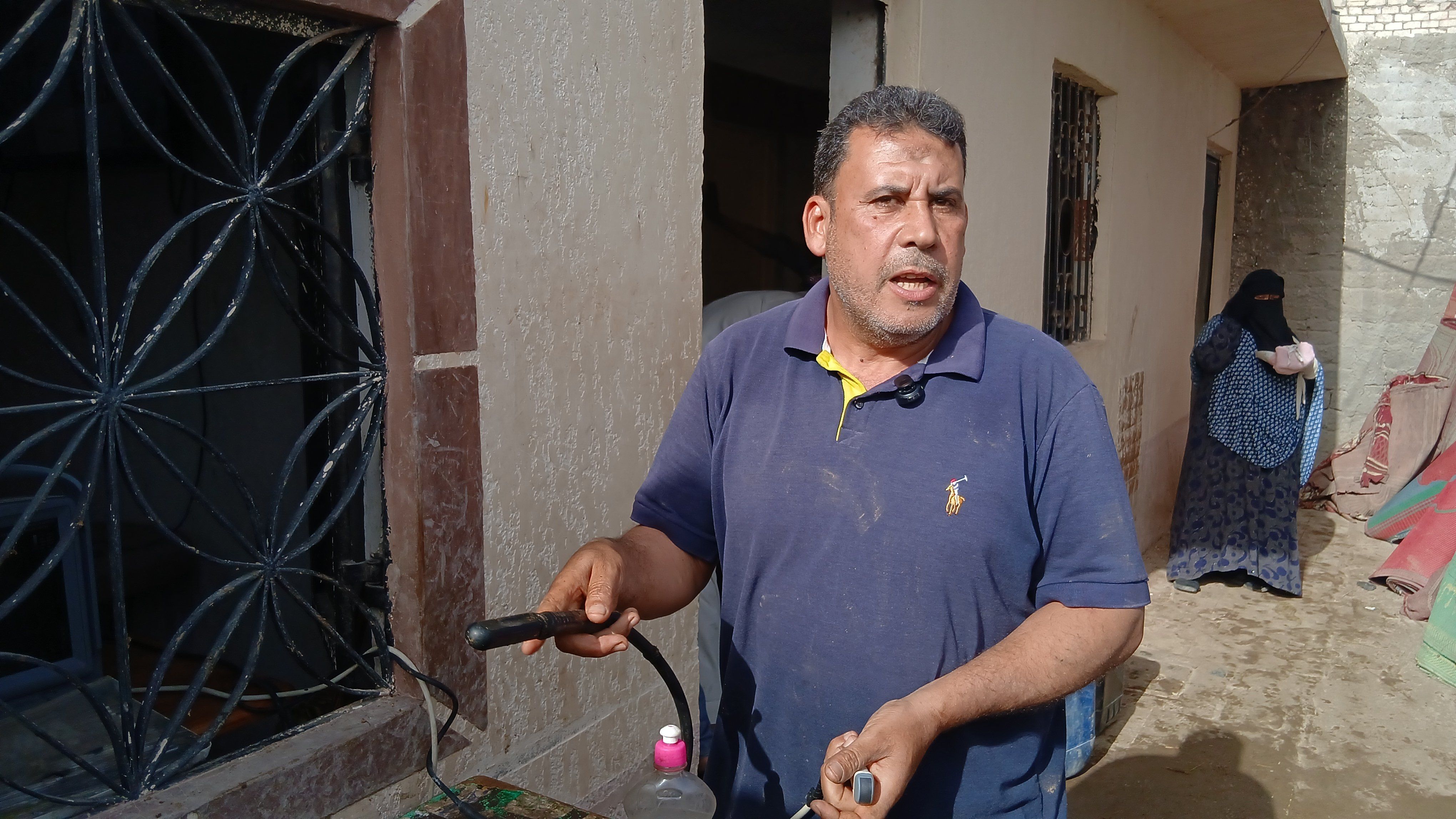 الكشف بالسونار داخل سوق العامرية الكشف بالسونار داخل سوق العامرية