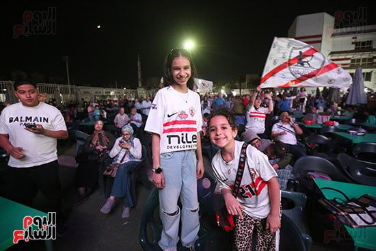 البنات من جمهور الزمالك وفرحة الدوري البنات من جمهور الزمالك وفرحة الدوري