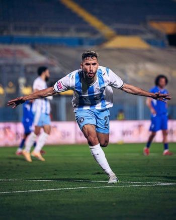 احتفال ناصر ماهر بالهدف احتفال ناصر ماهر بالهدف