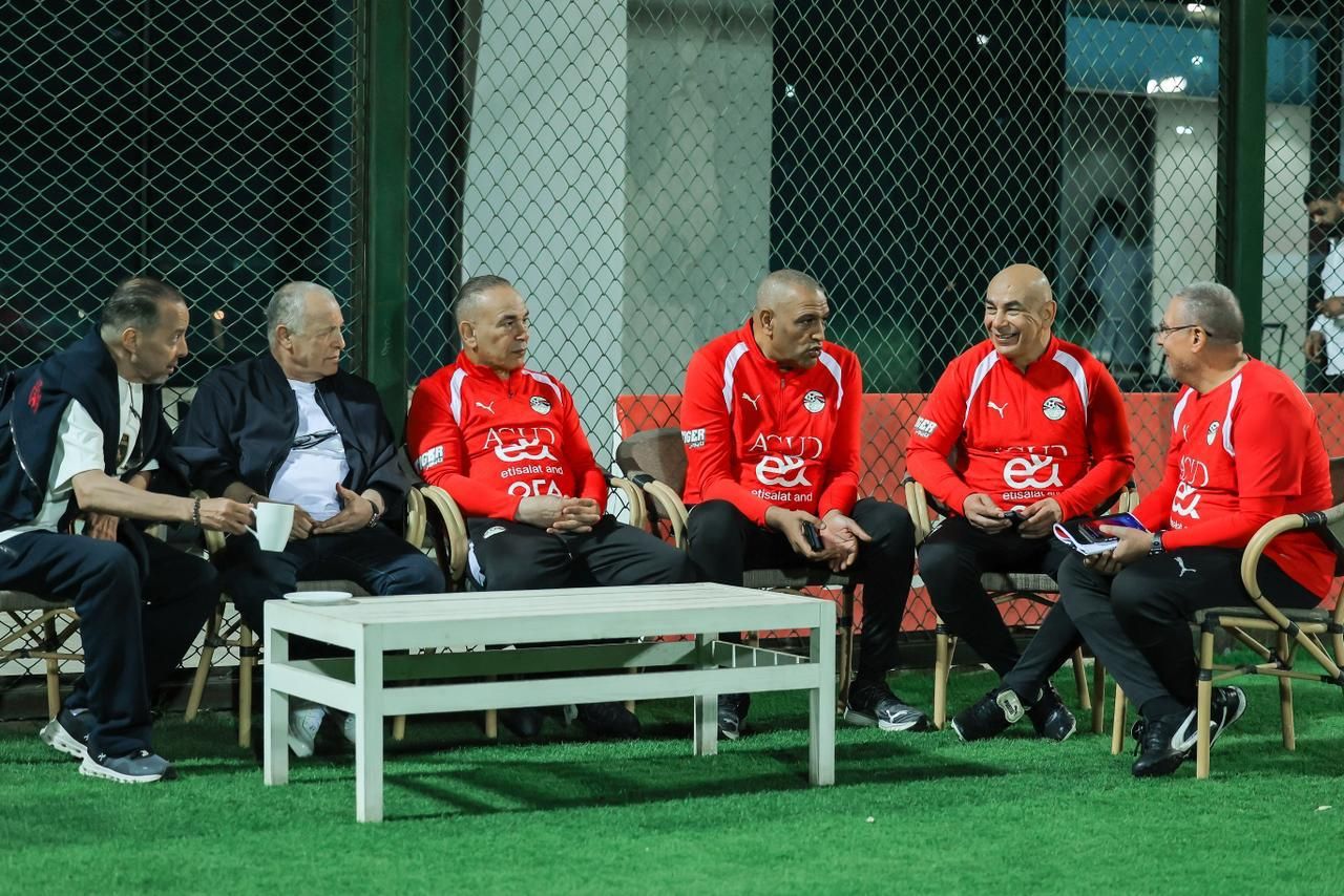 هانى أبو ريدة مع حسام حسن (3) هانى أبو ريدة مع حسام حسن (3)