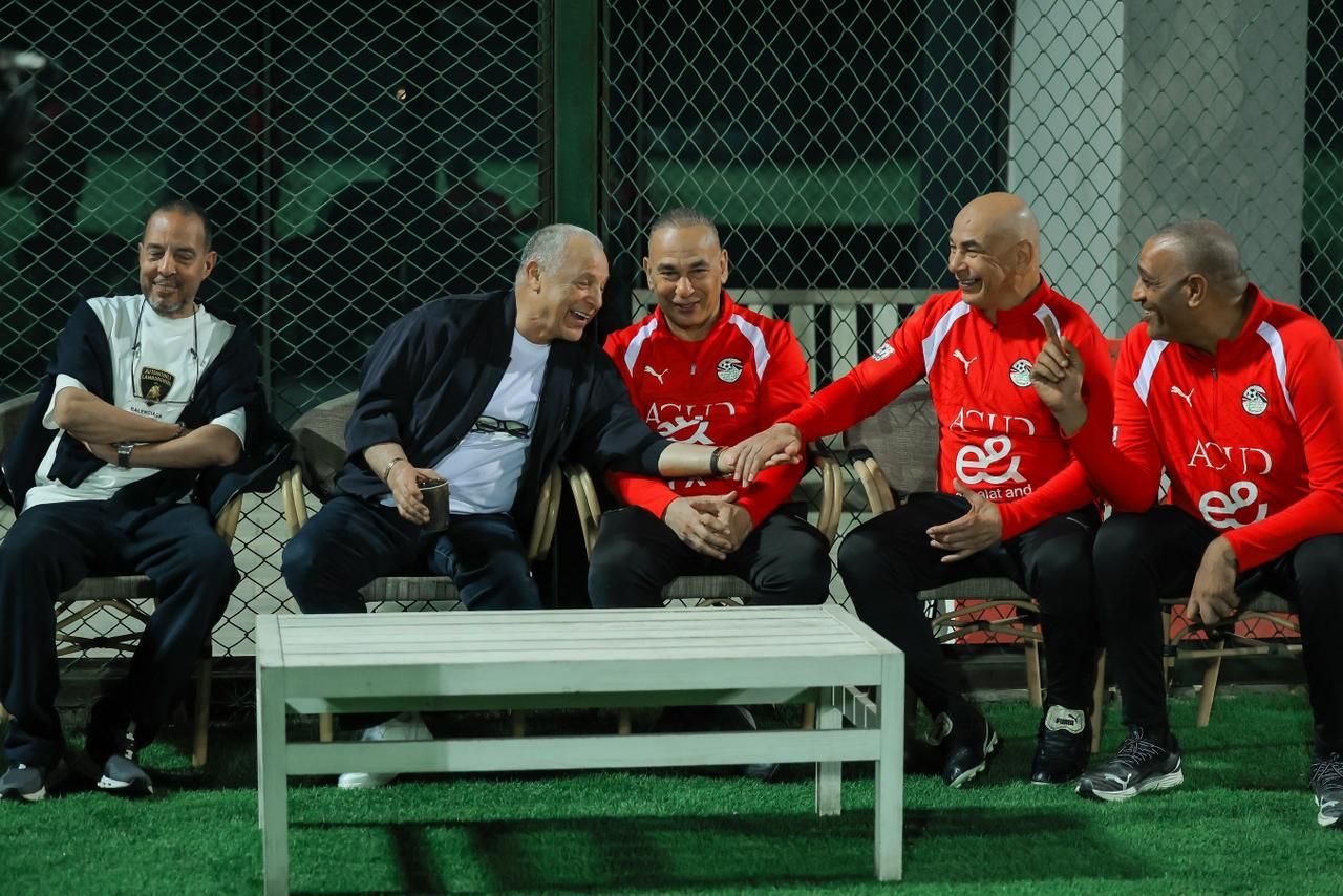 هانى أبو ريدة مع حسام حسن (1) هانى أبو ريدة مع حسام حسن (1)