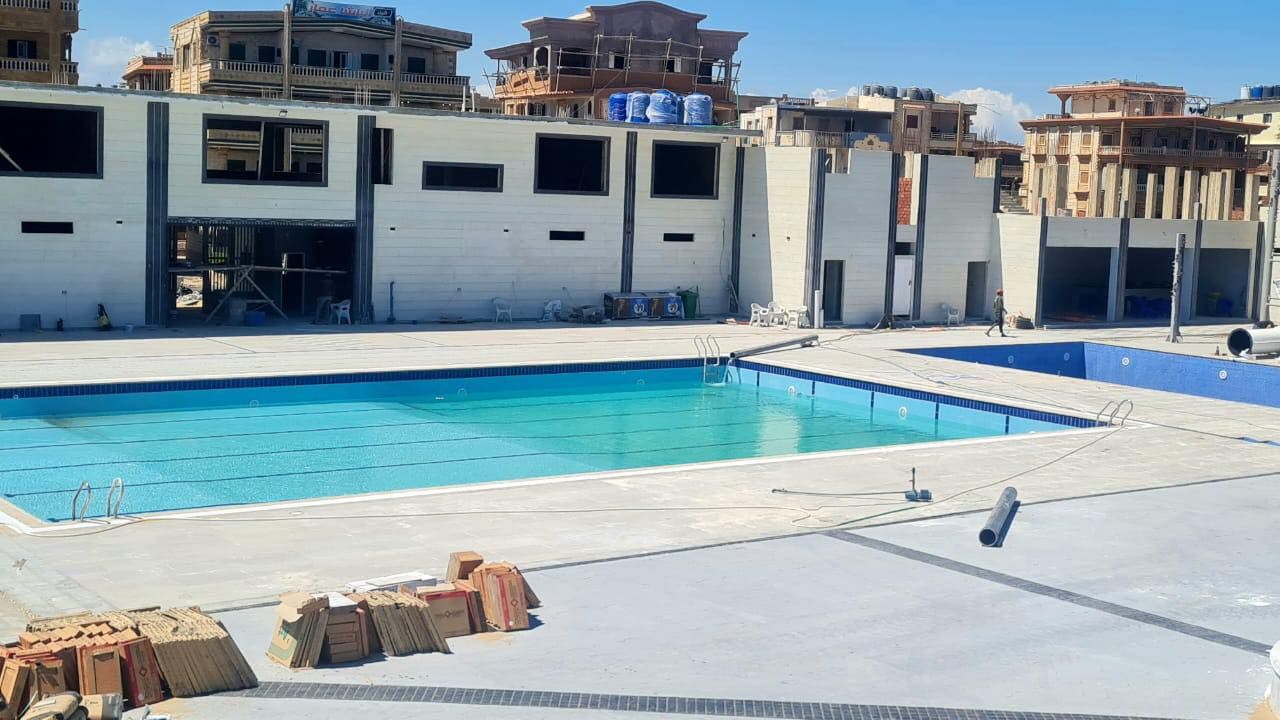 حمام سباحة بمصيف بلطيم حمام سباحة بمصيف بلطيم