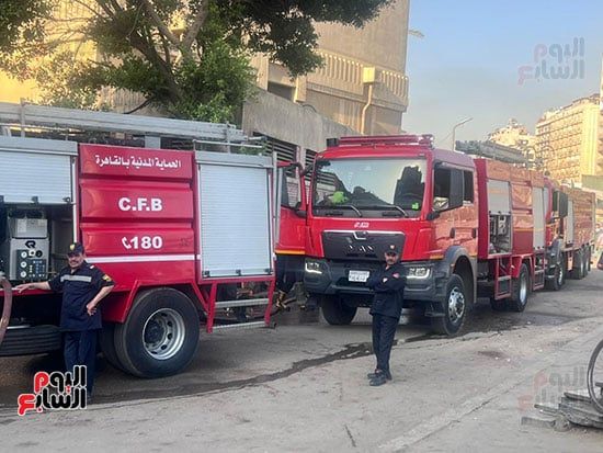 السيطرة الكاملة على الحريق الذي اندلع بكشك تجاري بمنطقة الفجالة (3) السيطرة الكاملة على الحريق الذي اندلع بكشك تجاري بمنطقة الفجالة (3)