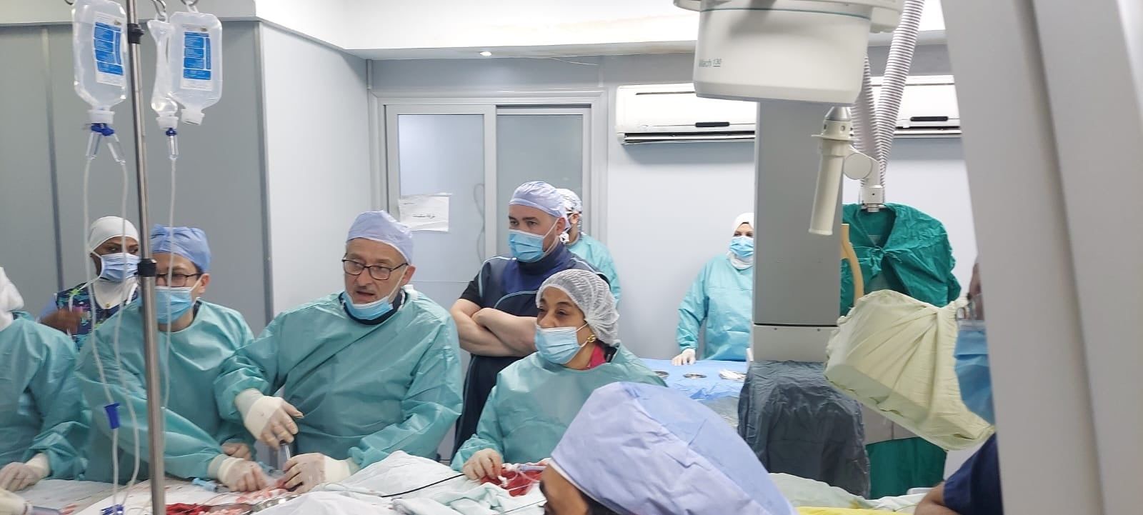 اثناء اجراء العملية اثناء اجراء العملية