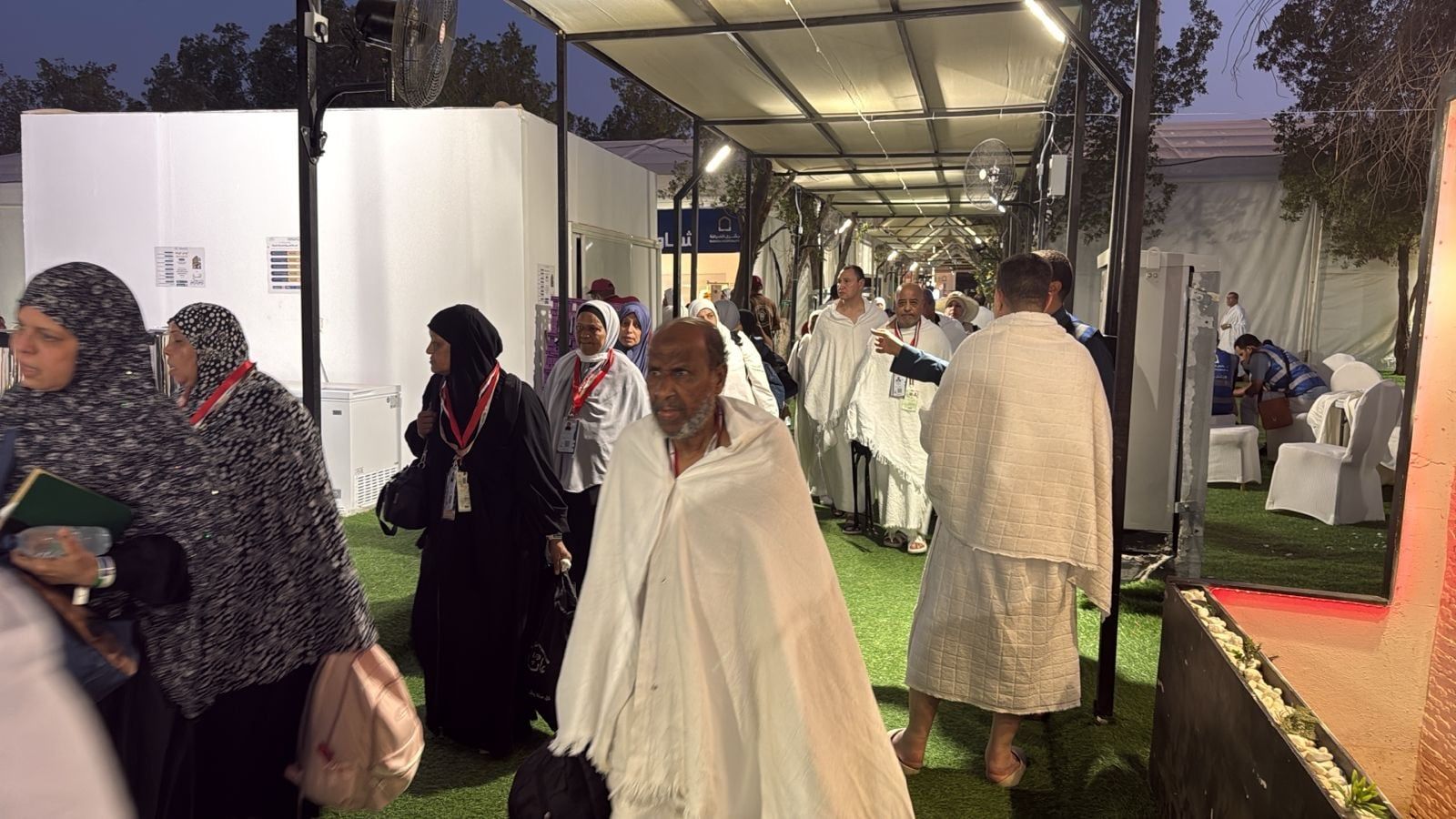 نجاح خطة تصعيد حجاج الجمعيات الأهلية نجاح خطة تصعيد حجاج الجمعيات الأهلية