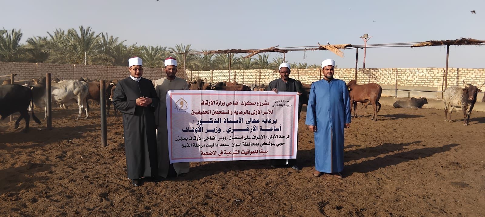 الأوقاف تتابع تجهيز الأضاحي بمجازر أبو سمبل استعدادًا لعيد الأضحى المبارك الأوقاف تتابع تجهيز الأضاحي بمجازر أبو سمبل استعدادًا لعيد الأضحى المبارك