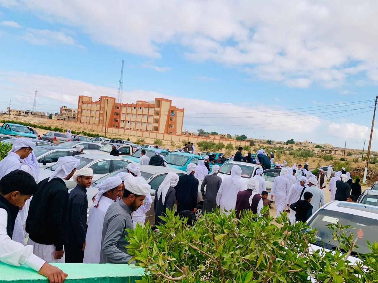 توافد أبناءً الطريقة العلاوية في العيد توافد أبناءً الطريقة العلاوية في العيد