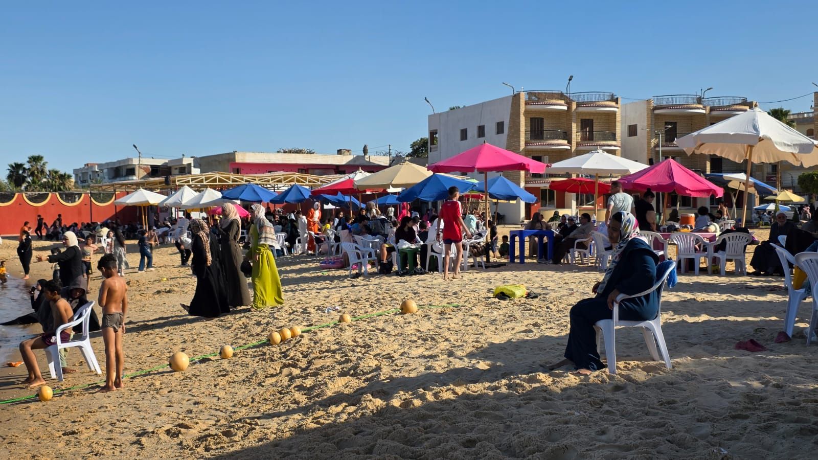 الإقبال على الشواطى الإقبال على الشواطى