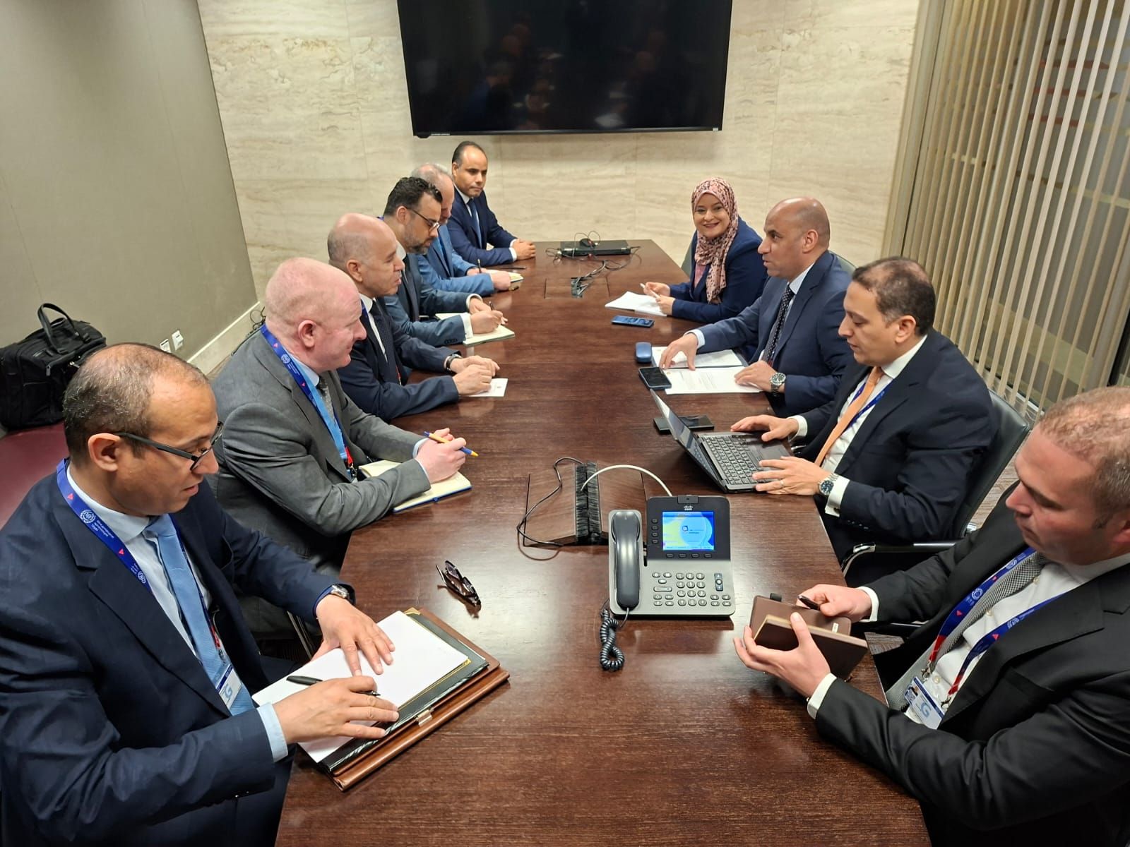 وزير العمل يبحث مع نظيريه الجزائري والسوداني التعاون في التدريب والتشغيل وزير العمل يبحث مع نظيريه الجزائري والسوداني التعاون في التدريب والتشغيل