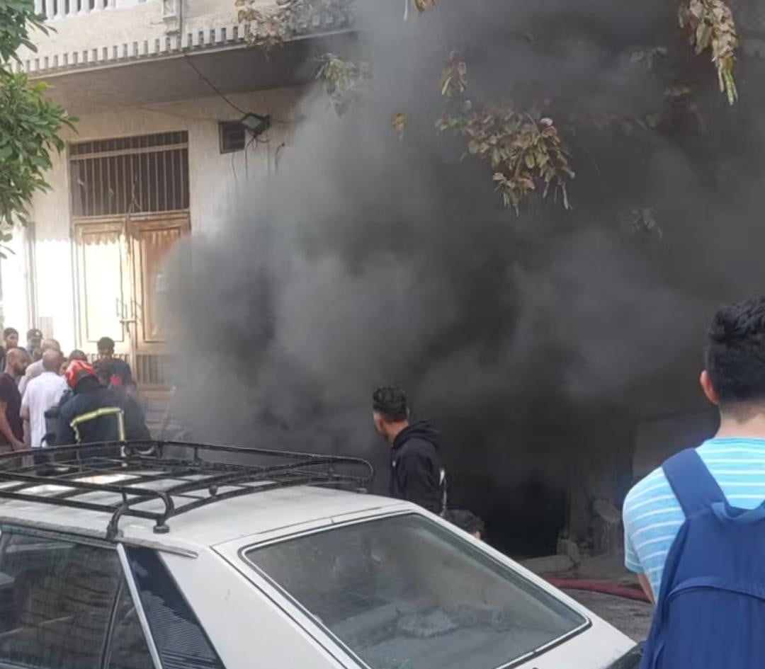 حريق داخل جراج سيارات في البيطاش بالإسكندرية حريق داخل جراج سيارات في البيطاش بالإسكندرية