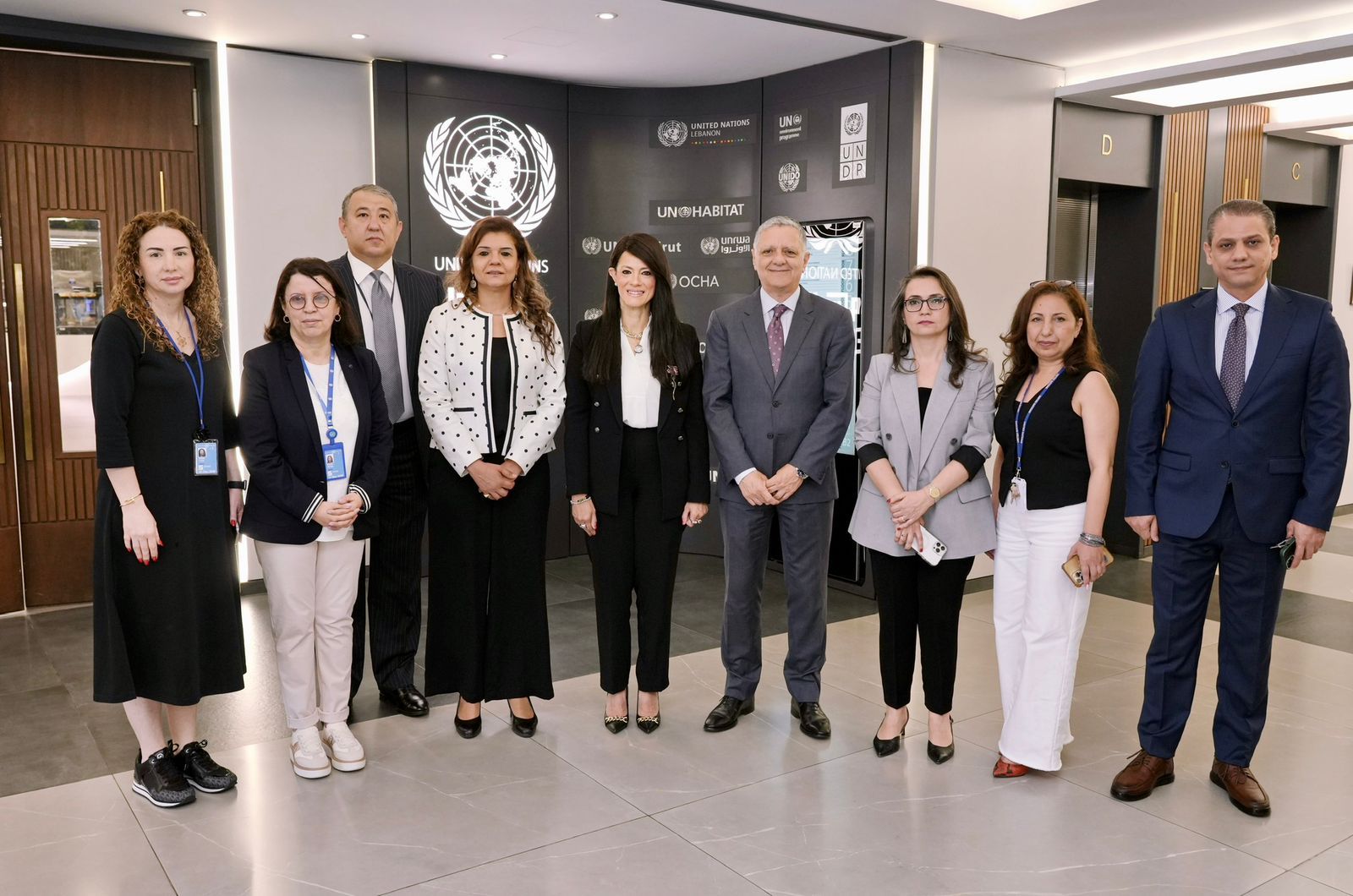 استقبال الدكتورة رانيا المشاط استقبال الدكتورة رانيا المشاط