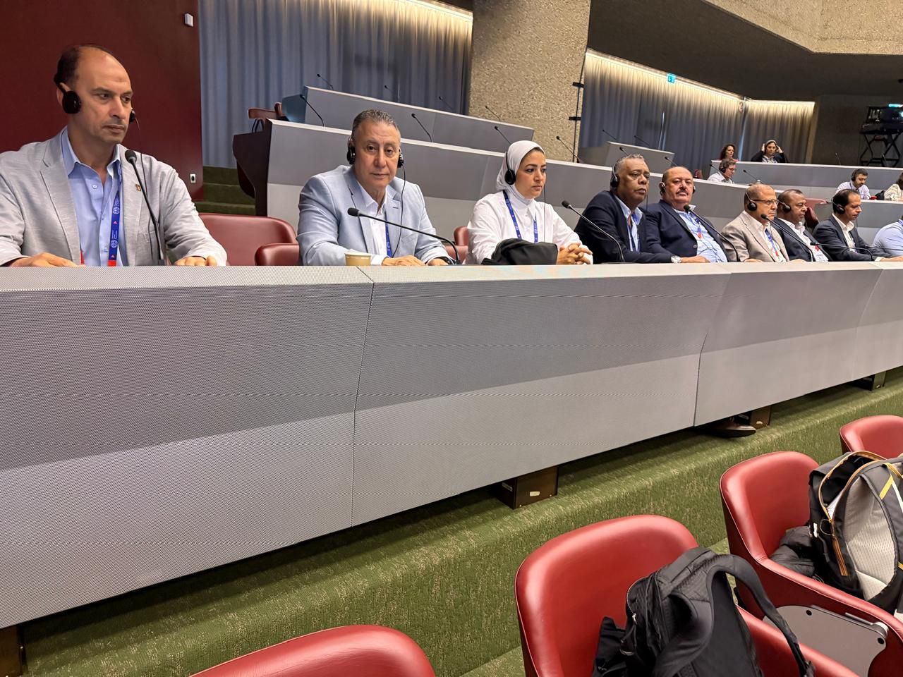 اجتماع مجموعة العمال بمؤتمر العمل الدولى لدعم فلسطين اجتماع مجموعة العمال بمؤتمر العمل الدولى لدعم فلسطين